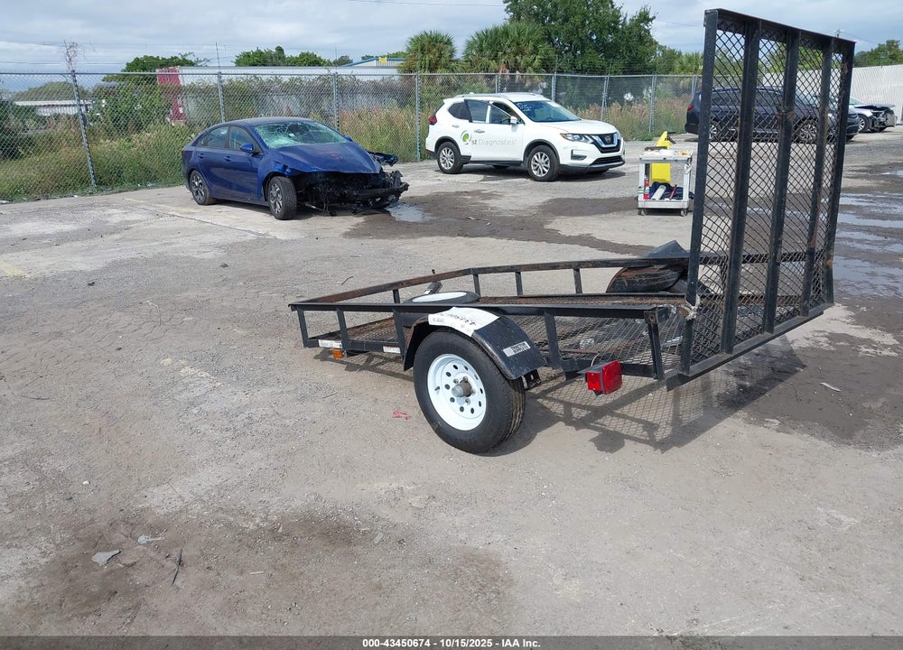 2020 CARRY ON 8' FLATBED TRAILER VIN: 4YMBU0819LG090879