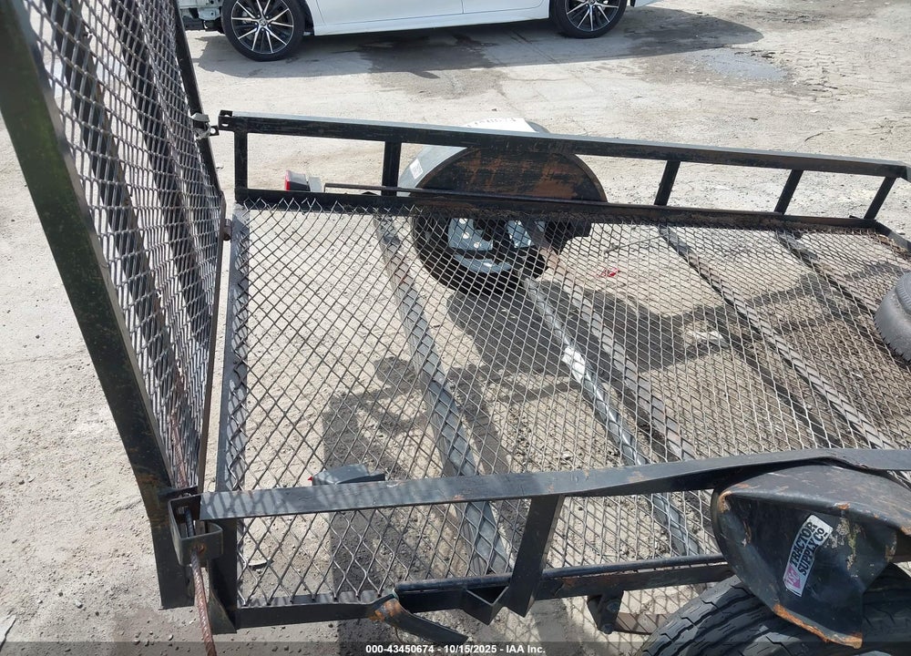 2020 CARRY ON 8' FLATBED TRAILER VIN: 4YMBU0819LG090879
