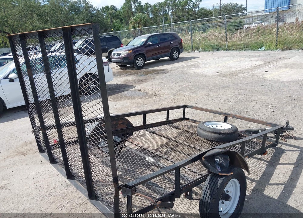 2020 CARRY ON 8' FLATBED TRAILER VIN: 4YMBU0819LG090879
