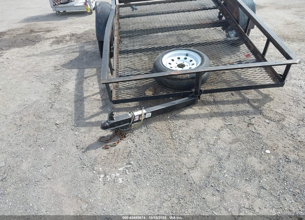 2020 CARRY ON 8' FLATBED TRAILER VIN: 4YMBU0819LG090879