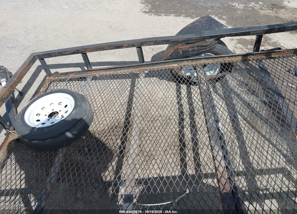 2020 CARRY ON 8' FLATBED TRAILER VIN: 4YMBU0819LG090879