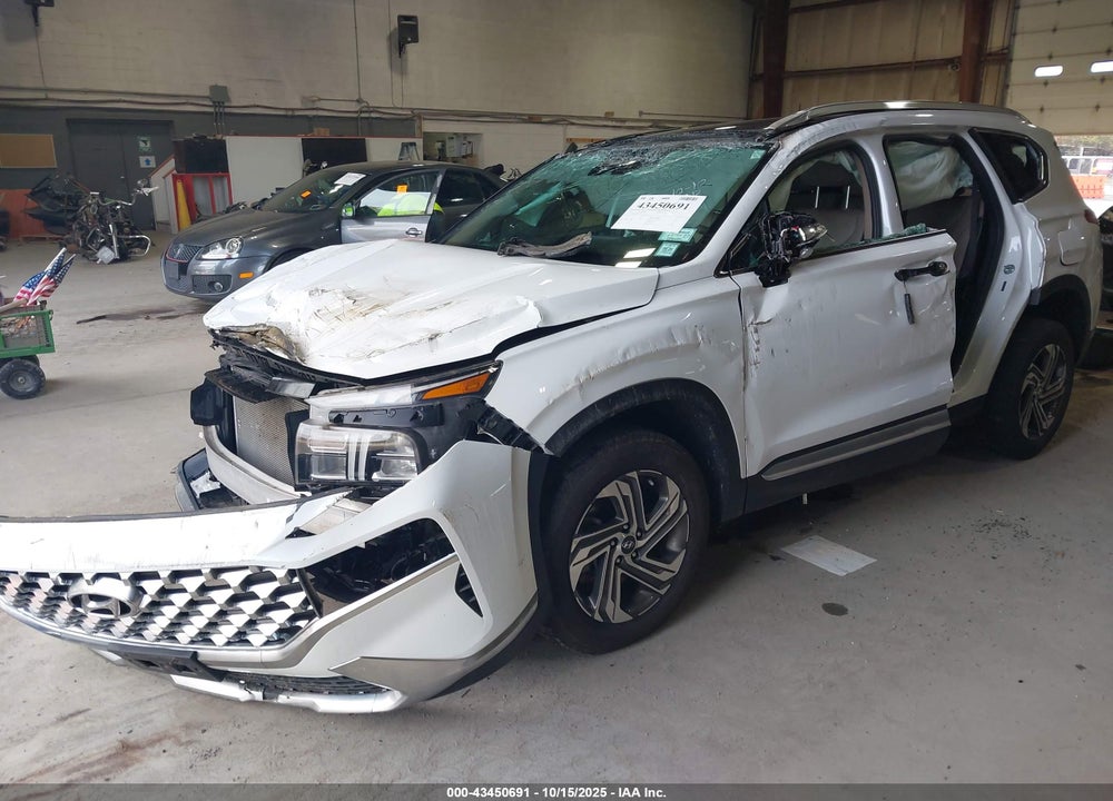 2022 HYUNDAI SANTA FE SEL VIN: 5NMS3DAJ5NH428233