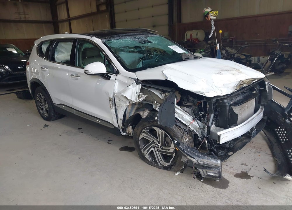 2022 HYUNDAI SANTA FE SEL VIN: 5NMS3DAJ5NH428233