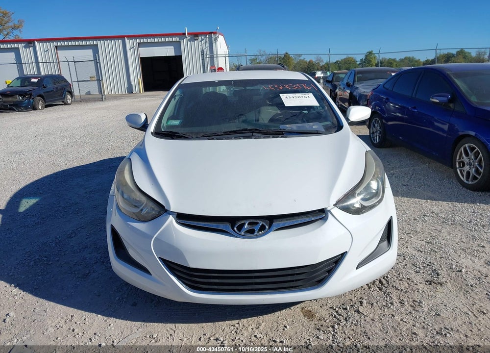 2016 HYUNDAI ELANTRA SE VIN: 5NPDH4AE8GH766308