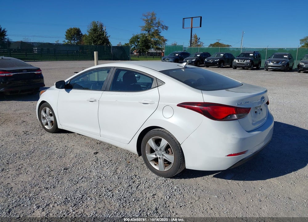 2016 HYUNDAI ELANTRA SE VIN: 5NPDH4AE8GH766308