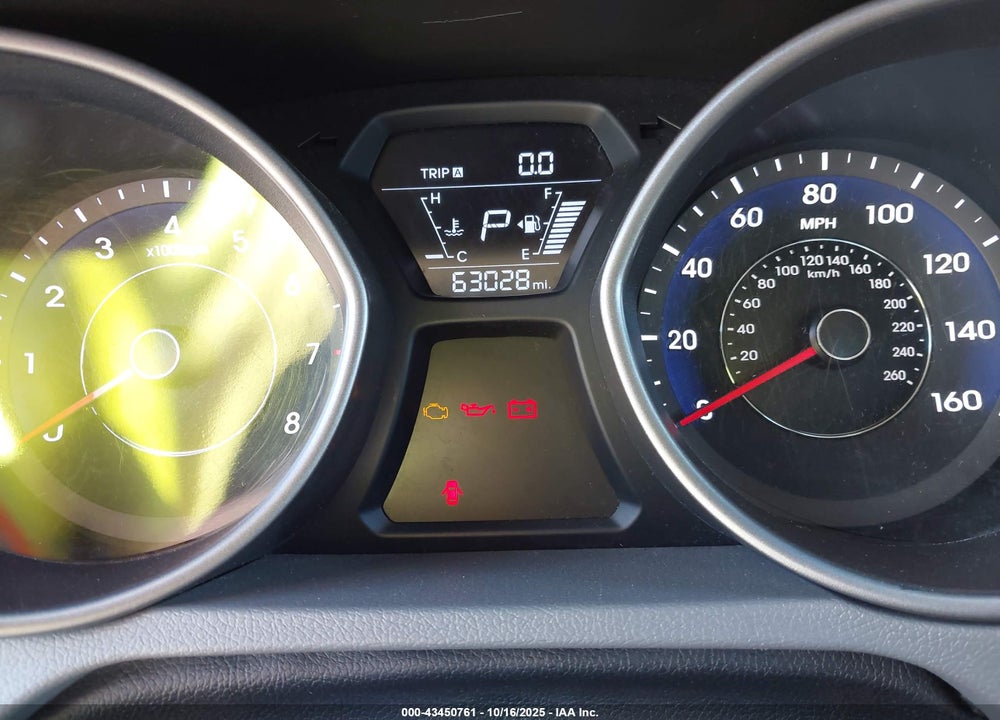 2016 HYUNDAI ELANTRA SE VIN: 5NPDH4AE8GH766308