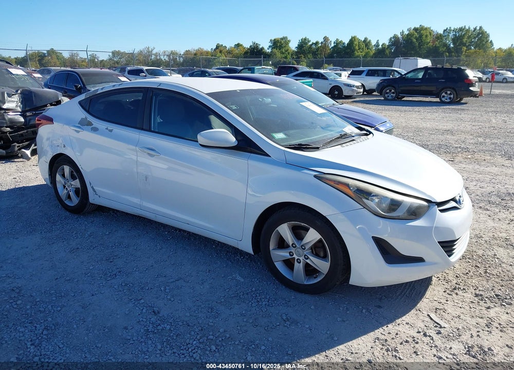 2016 HYUNDAI ELANTRA SE VIN: 5NPDH4AE8GH766308