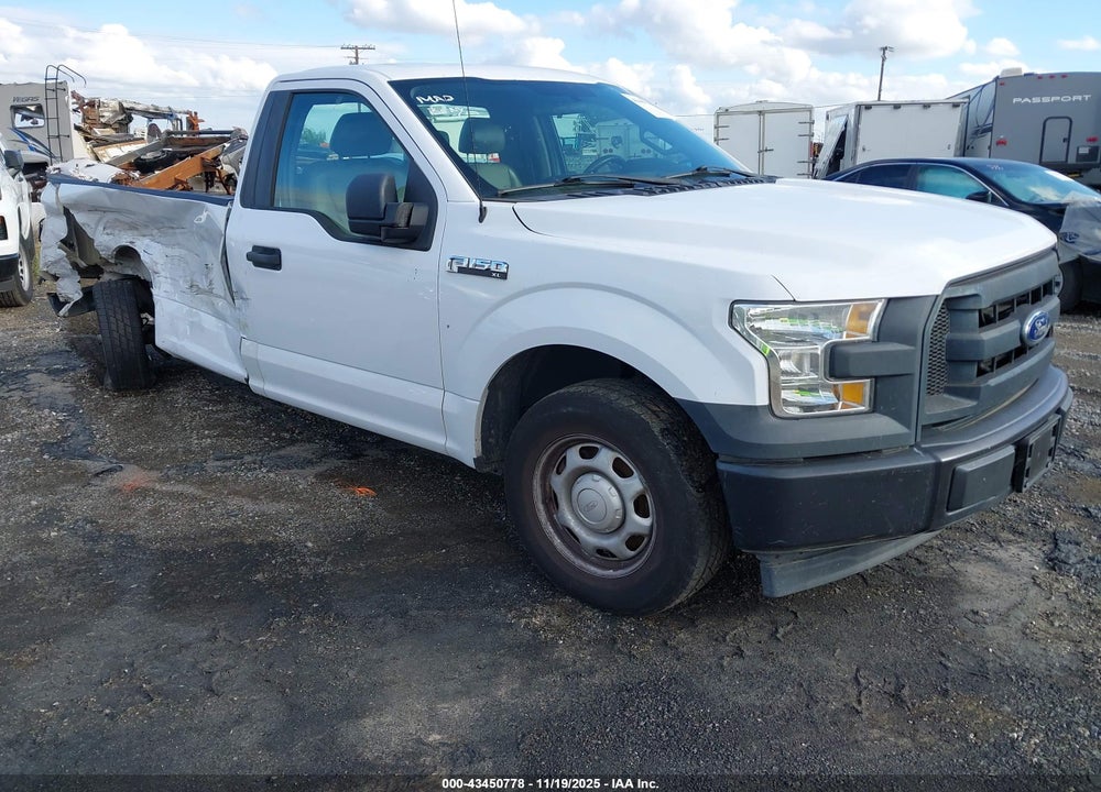 2017 FORD F-150 XL VIN: 1FTMF1C85HKC45917