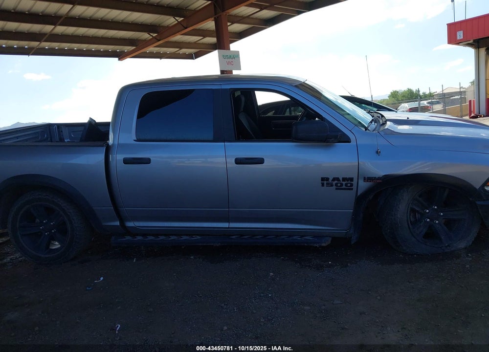 2021 RAM 1500 CLASSIC WARLOCK 4X4 5'7 BOX VIN: 1C6RR7LTXMS516590