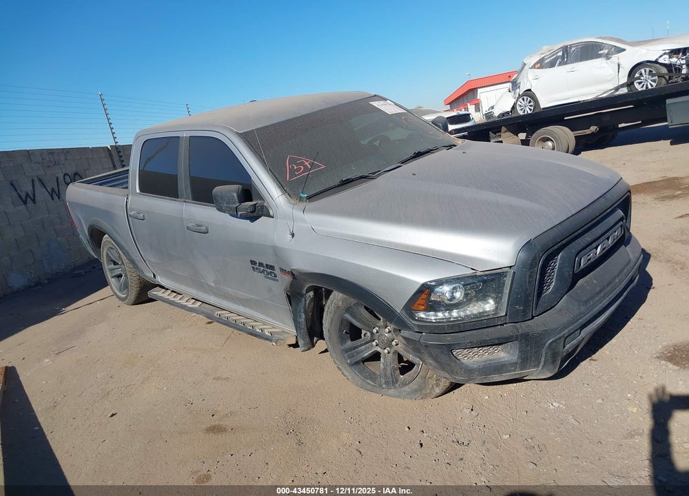 2021 RAM 1500 CLASSIC WARLOCK 4X4 5'7 BOX VIN: 1C6RR7LTXMS516590