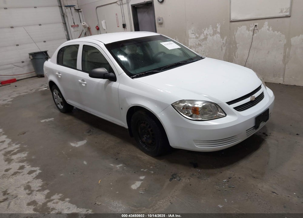 2008 CHEVROLET COBALT LS VIN: 1G1AK58F587263844
