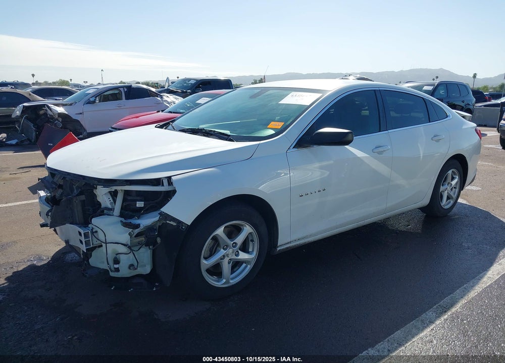 2017 CHEVROLET MALIBU VIN: 1G1ZB5ST3HF126733