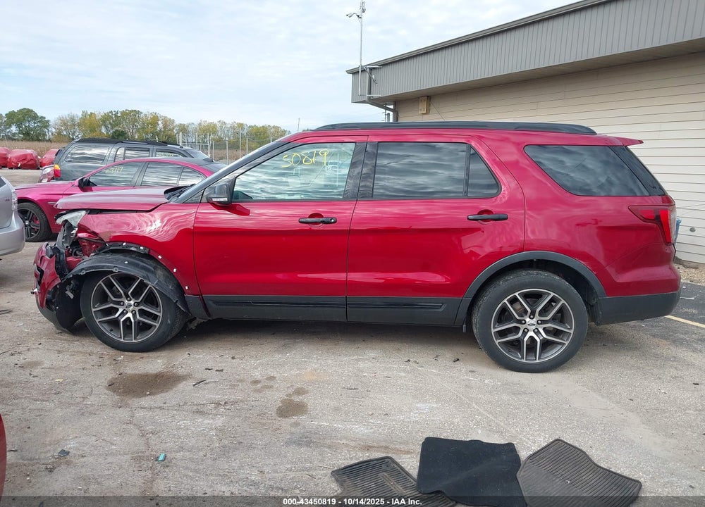 2016 FORD EXPLORER SPORT VIN: 1FM5K8GT8GGC80472