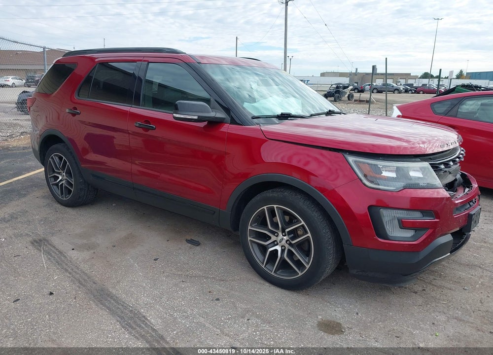 2016 FORD EXPLORER SPORT VIN: 1FM5K8GT8GGC80472