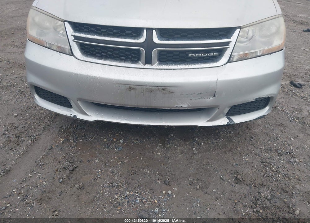 2011 DODGE AVENGER VIN: 1B3BD1FB0BN536725