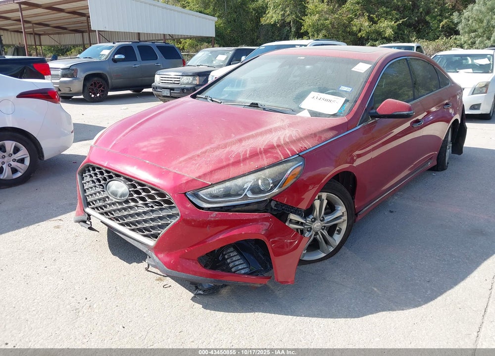 2018 HYUNDAI SONATA VIN: 5NPE34AF5JH707560