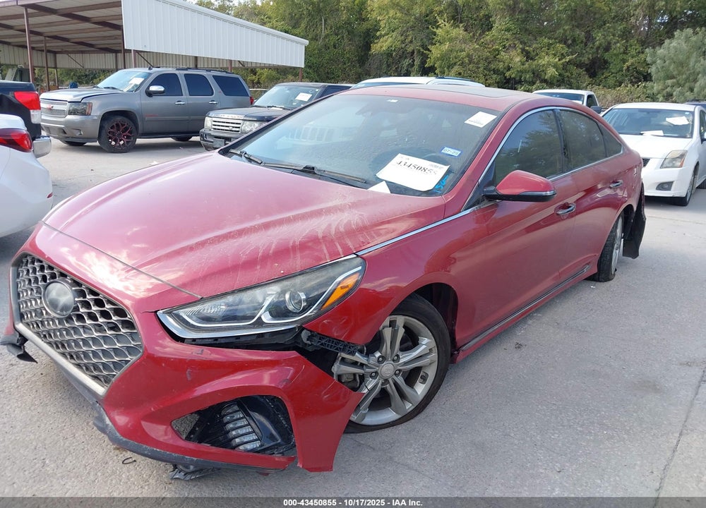 2018 HYUNDAI SONATA VIN: 5NPE34AF5JH707560