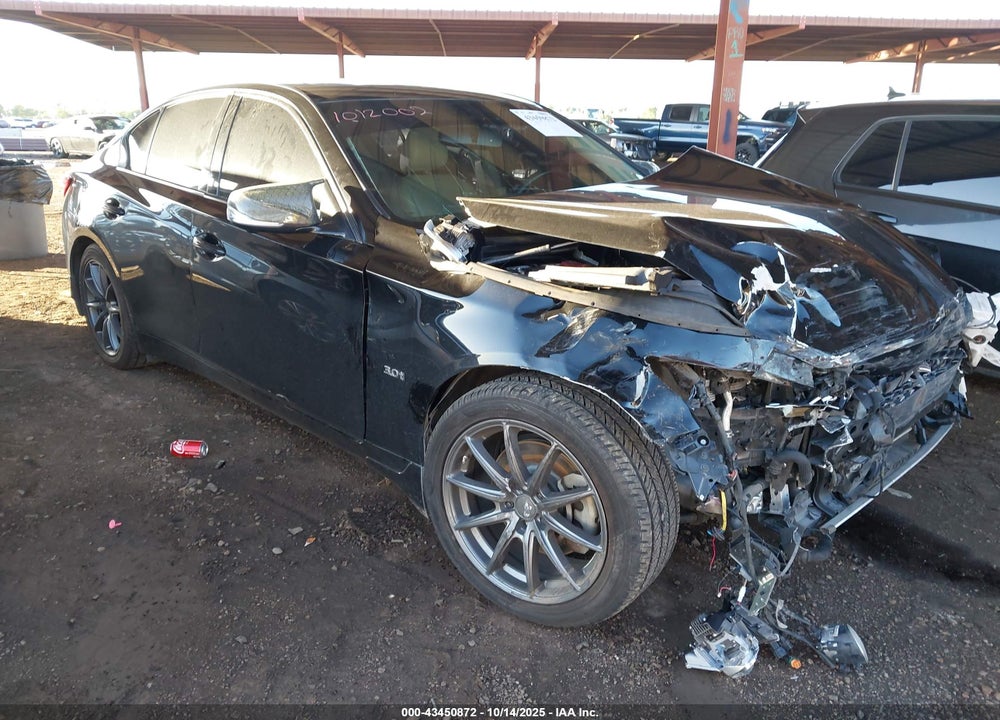2018 INFINITI Q50 3.0T LUXE VIN: JN1EV7APXJM359252
