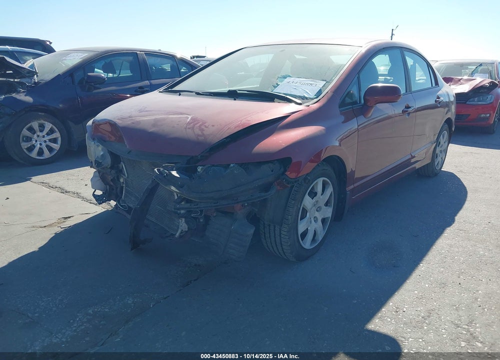 2008 HONDA CIVIC VIN: 1HGFA16568L118405