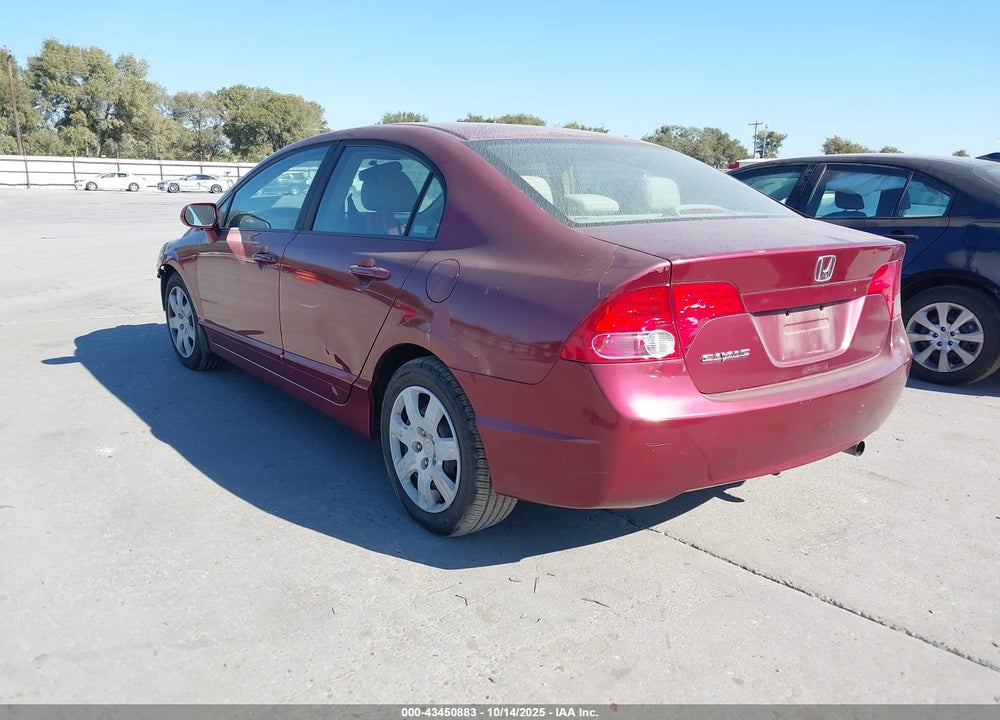 2008 HONDA CIVIC VIN: 1HGFA16568L118405