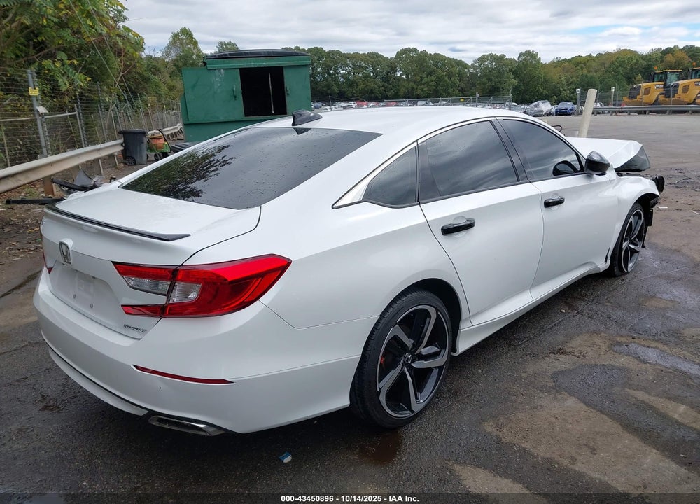 2022 HONDA ACCORD SPORT VIN: 1HGCV1F34NA043541