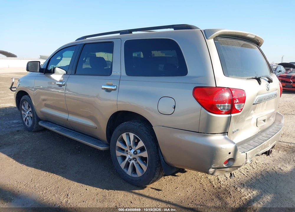 2008 TOYOTA SEQUOIA VIN: 5TDZY68AX8S005618