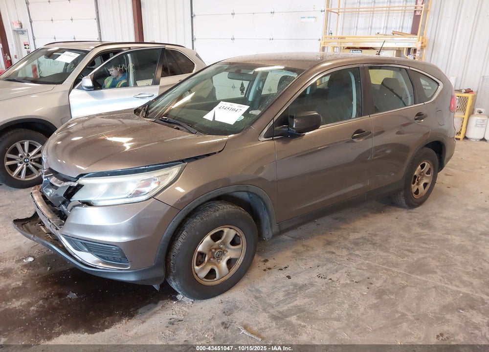 2015 HONDA CR-V LX VIN: 5J6RM4H31FL062073