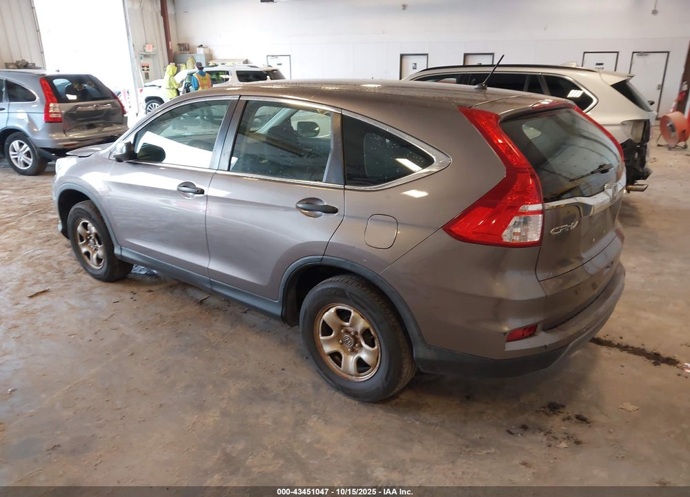 2015 HONDA CR-V LX VIN: 5J6RM4H31FL062073