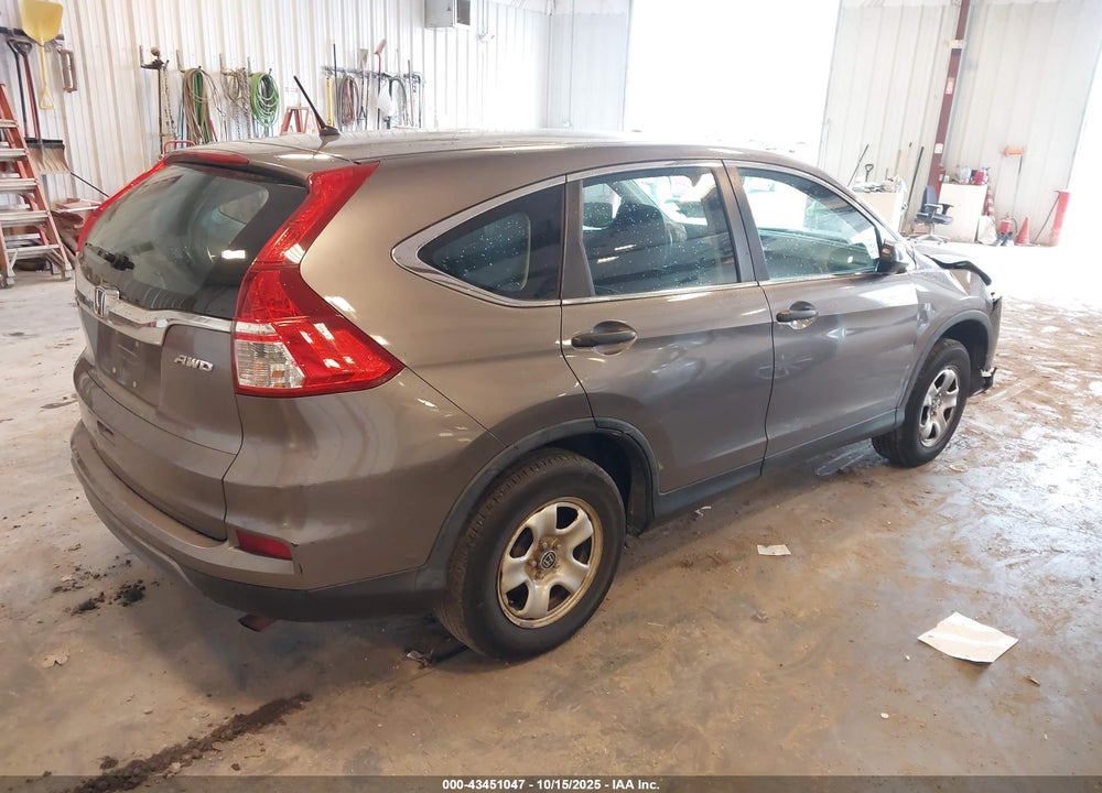 2015 HONDA CR-V LX VIN: 5J6RM4H31FL062073