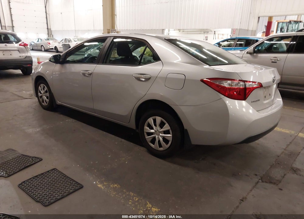 2014 TOYOTA COROLLA CE VIN: 2T1BURHE5EC209782