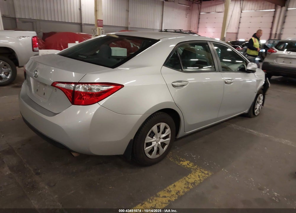 2014 TOYOTA COROLLA CE VIN: 2T1BURHE5EC209782
