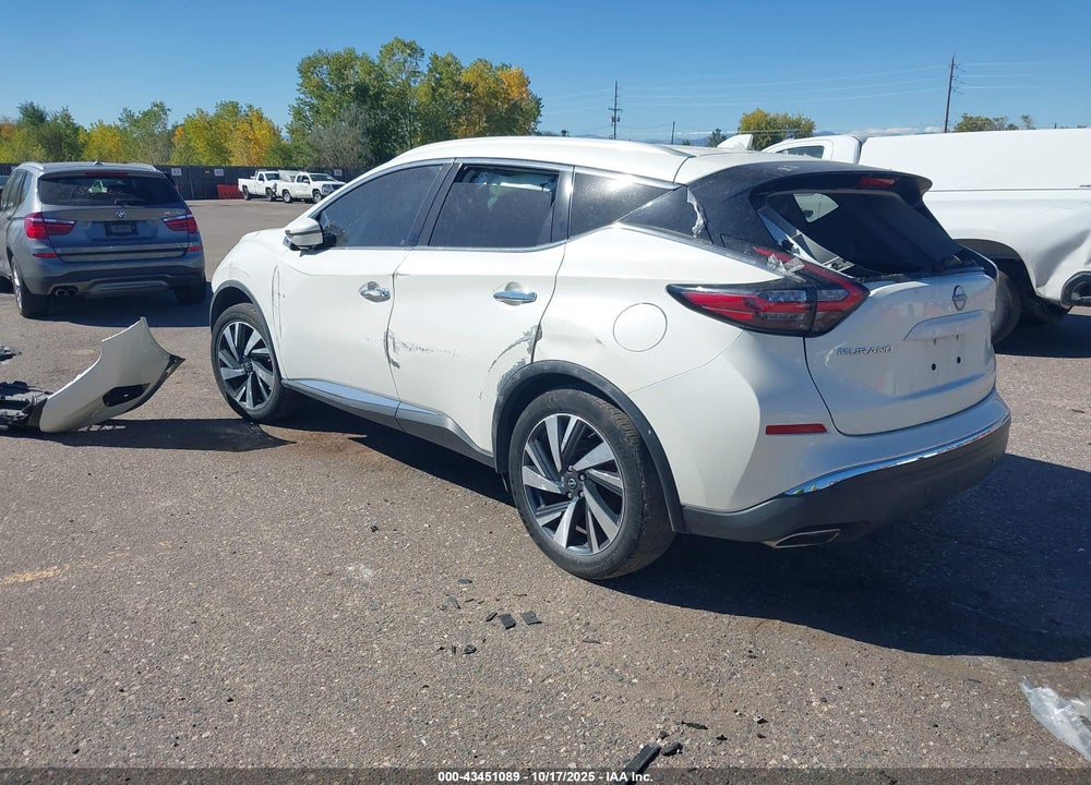 2023 NISSAN MURANO SL INTELLIGENT AWD VIN: 5N1AZ2CS5PC129858