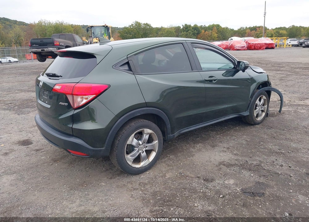 2016 HONDA HR-V EX VIN: 3CZRU6H55GM767455