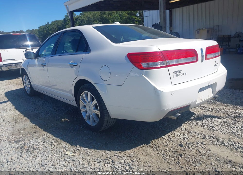 2012 LINCOLN MKZ VIN: 3LNHL2GC3CR825942