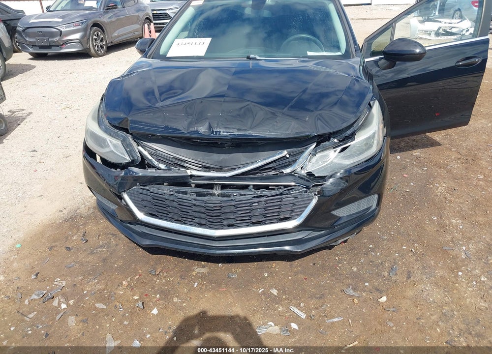 2017 CHEVROLET CRUZE LT AUTO VIN: 3G1BE6SM8HS617124