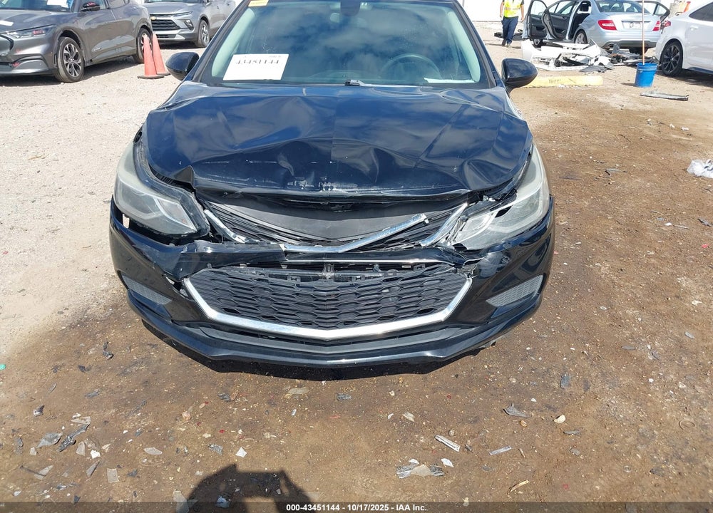 2017 CHEVROLET CRUZE LT AUTO VIN: 3G1BE6SM8HS617124