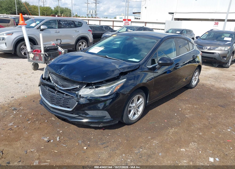2017 CHEVROLET CRUZE LT AUTO VIN: 3G1BE6SM8HS617124
