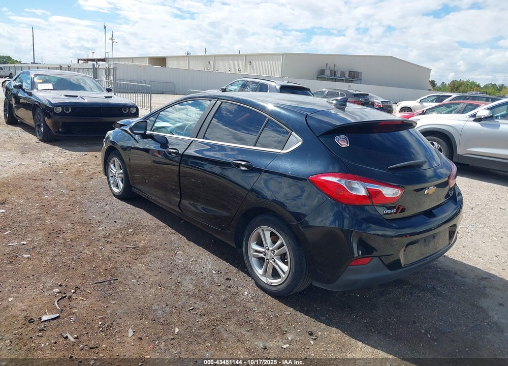 2017 CHEVROLET CRUZE LT AUTO VIN: 3G1BE6SM8HS617124