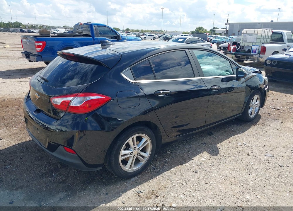 2017 CHEVROLET CRUZE LT AUTO VIN: 3G1BE6SM8HS617124
