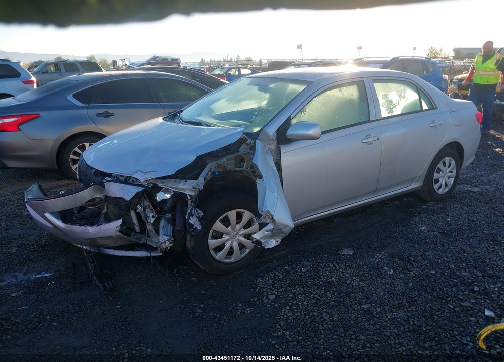 2010 TOYOTA COROLLA LE VIN: 1NXBU4EE4AZ307072