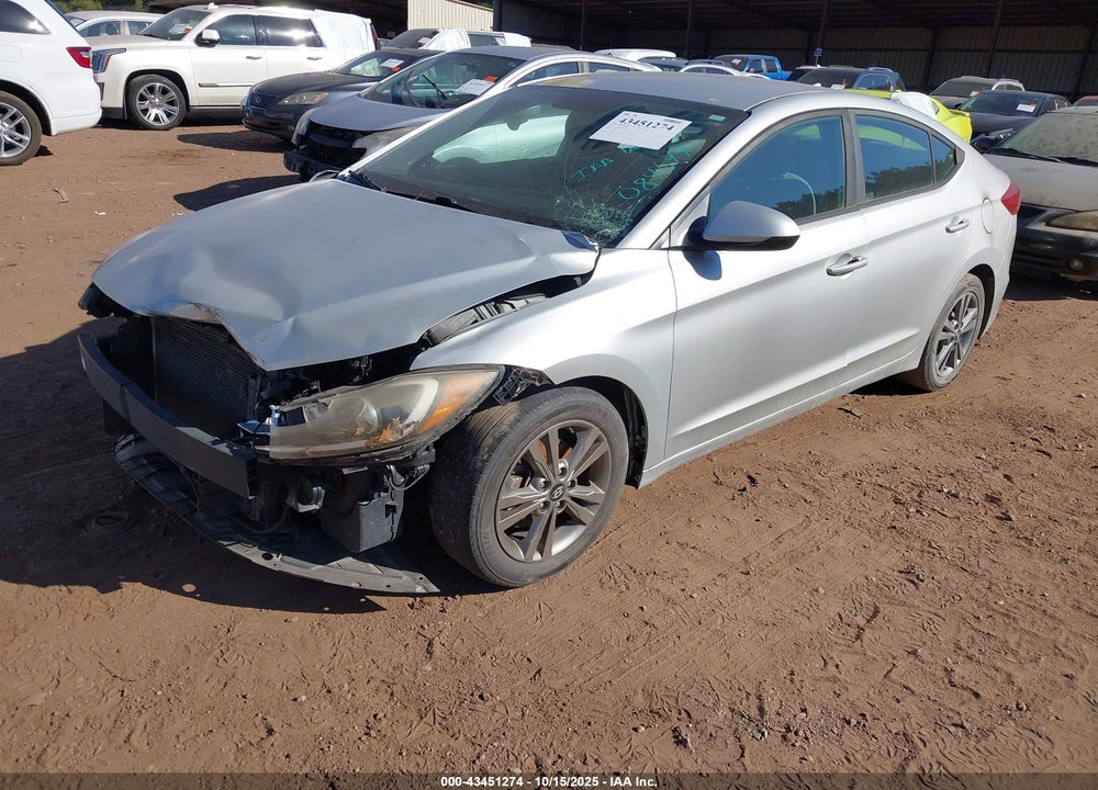 2017 HYUNDAI ELANTRA SE VIN: 5NPD84LFXHH084649