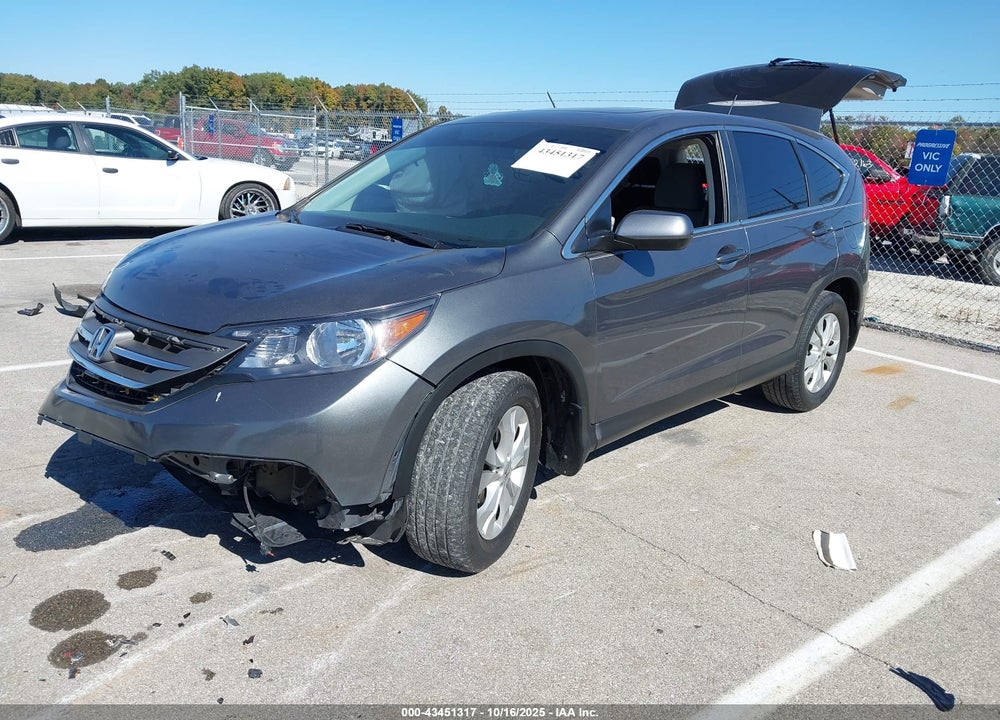 2013 HONDA CR-V EX VIN: 2HKRM4H54DH618448