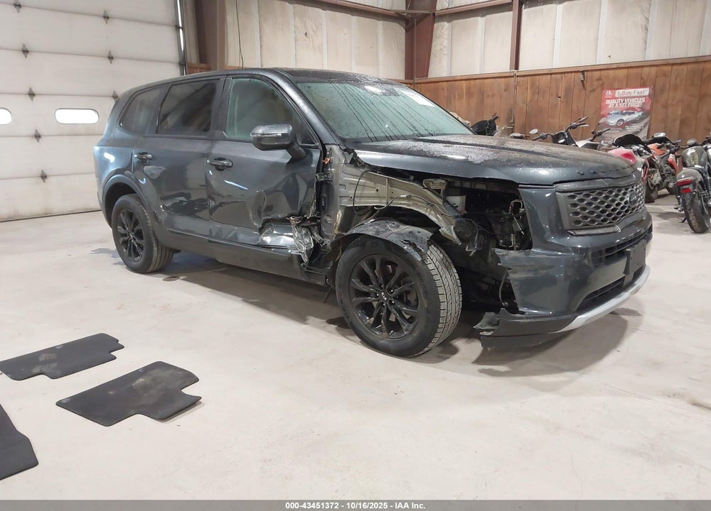 2021 KIA TELLURIDE LX VIN: 5XYP24HC9MG166709