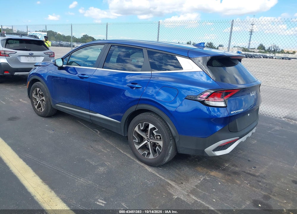 2025 KIA SPORTAGE EX VIN: 5XYK33DF9SG303615