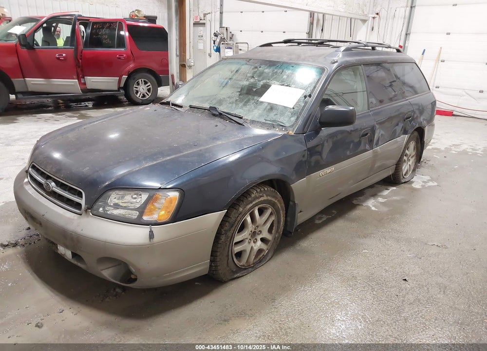 2001 SUBARU OUTBACK VIN: 4S3BH675017637999
