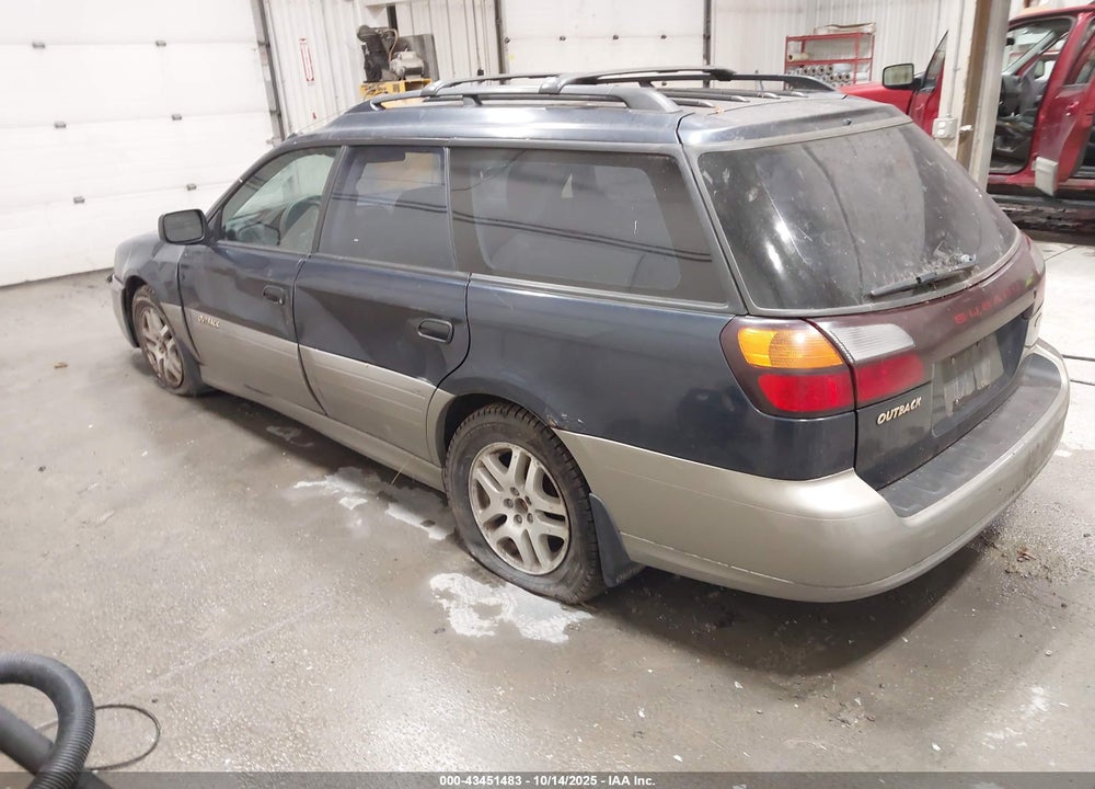 2001 SUBARU OUTBACK VIN: 4S3BH675017637999