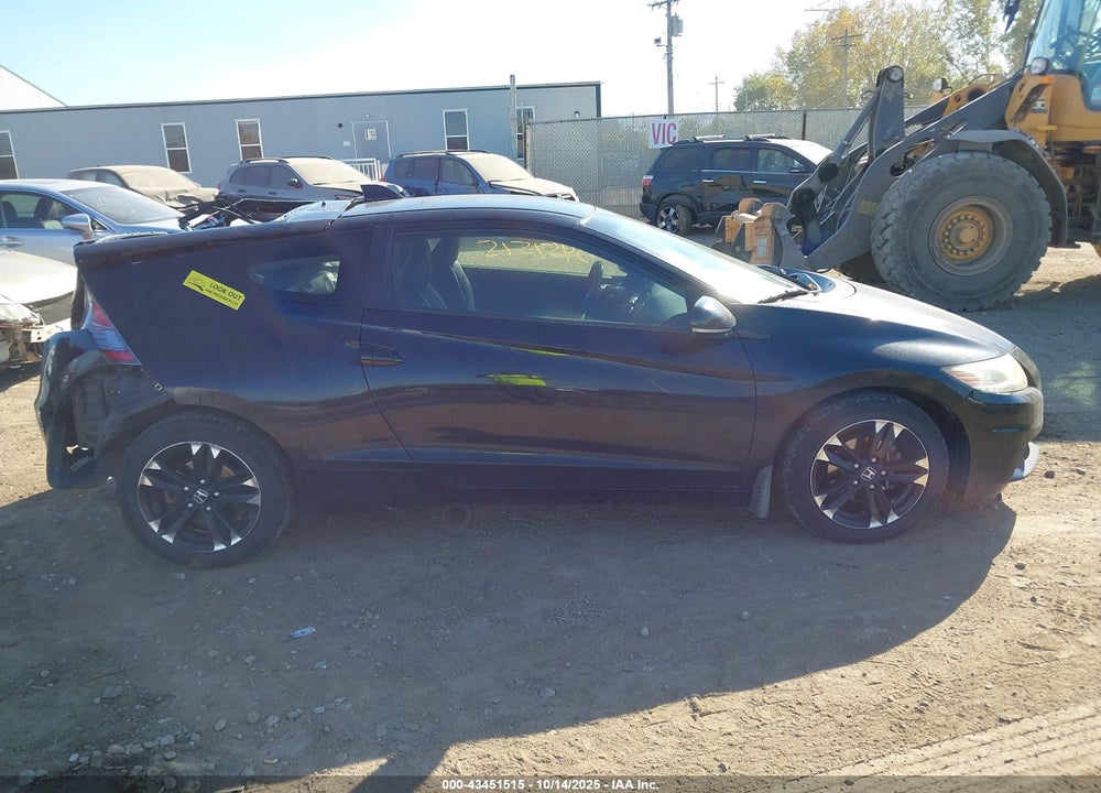 2014 HONDA CR-Z EX VIN: JHMZF1D69ES001880