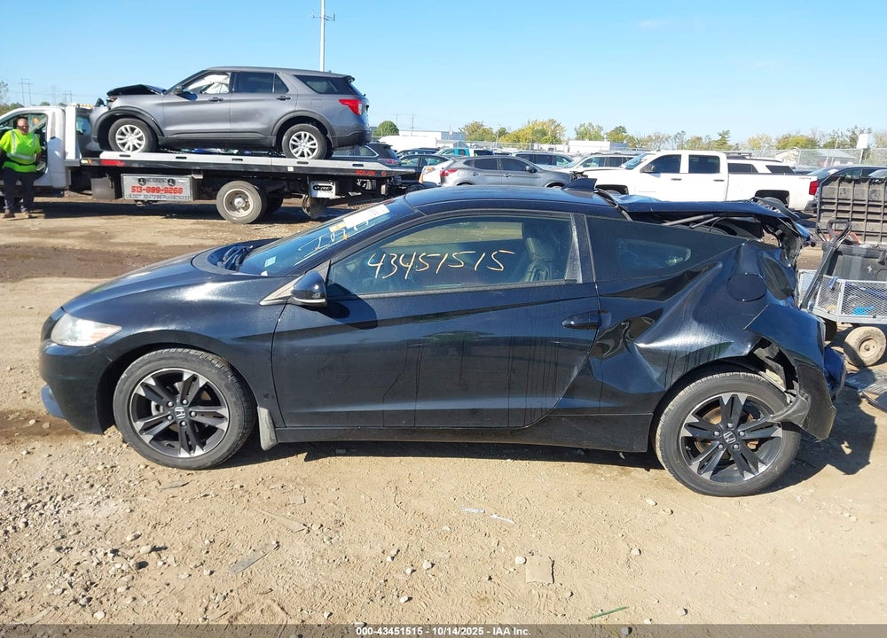 2014 HONDA CR-Z EX VIN: JHMZF1D69ES001880