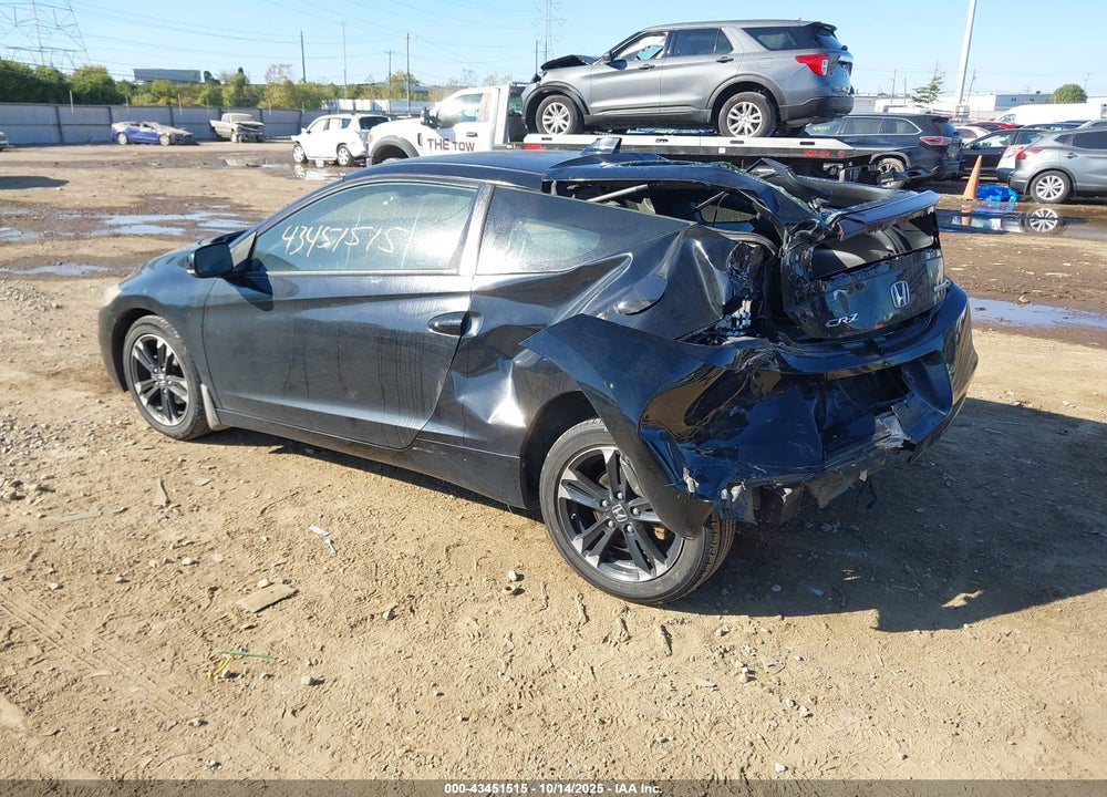 2014 HONDA CR-Z EX VIN: JHMZF1D69ES001880