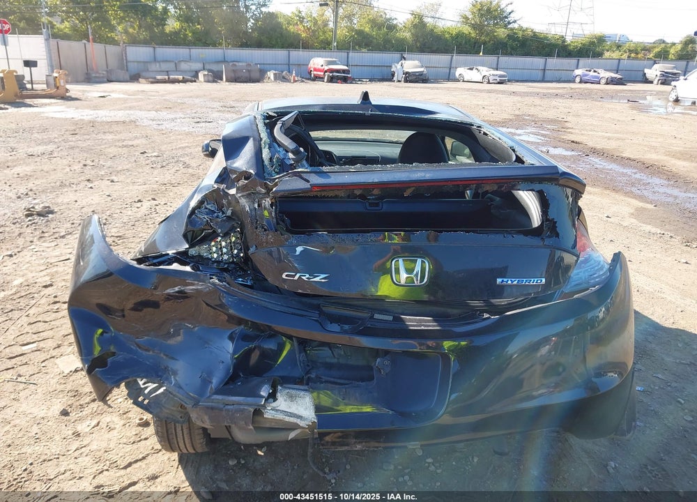 2014 HONDA CR-Z EX VIN: JHMZF1D69ES001880